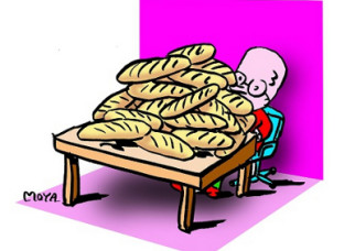 To have a lot on your plate (