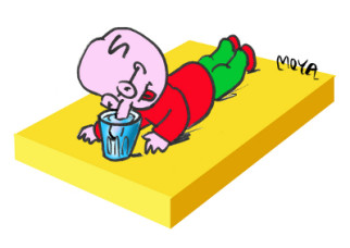 To make a mountain out of a molehill (