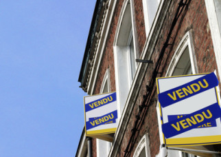 At the real estate agency