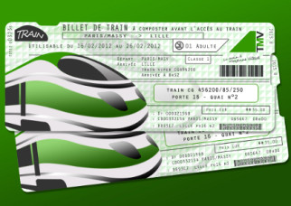 Buying a train ticket