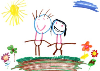 Reading comprehension exercise: the words of a French child