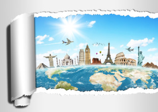 The use of articles and prepositions before geographical proper names