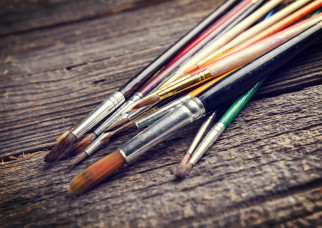 The types of paintings, painting vocabulary