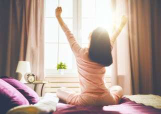 Reading comprehension: waking up in a good mood